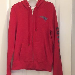 VS PINK ZIPPER SWEATSHIRT